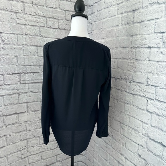 Maeve woman’s sheer long sleeve top - Picture 2 of 5